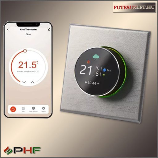 BECA 7000 Smart WiFi szobatermosztát Ezüst