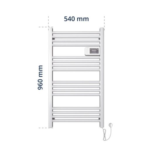 BVF Kobe 500W  törölközőszárító - fehér