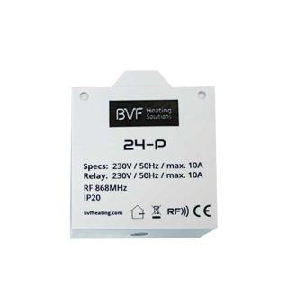 BVF 24-P-RF termosztát vevőegység
