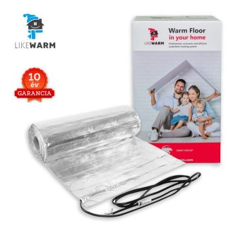 LIKEWARM alu fűtőszőnyeg 80,100 vagy 130W/m2 - 1,5 m2