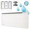 GLAMOX TPVD 10 WT wifis fűrdőszobai panel - 1000W