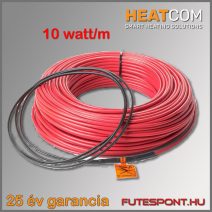 HEATCOM fűtőkábel 10W/m - 25 év garancia