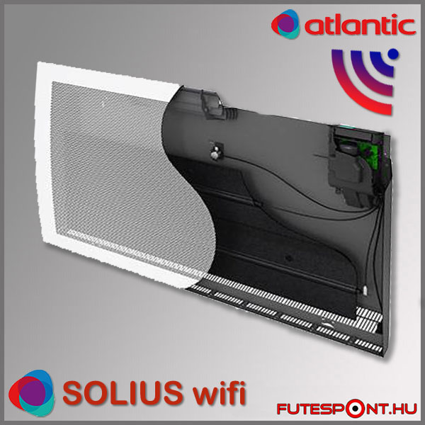 atlantic solius wifi fűtőpanel infrafűtéssel